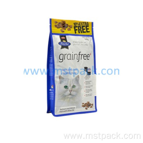 Pet Food Packaging with Box Pouch